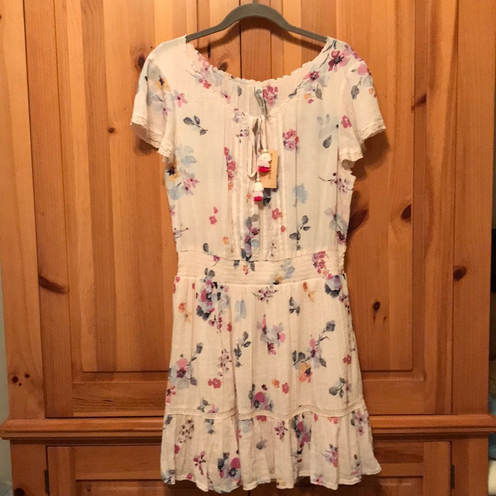 NWT Pink Floral Sundress